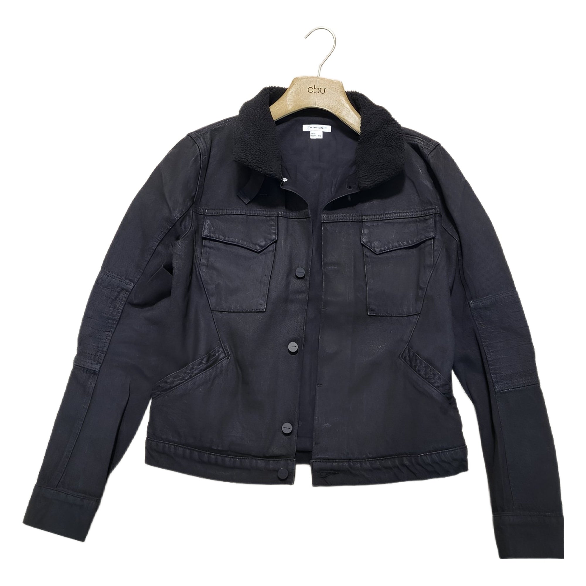 Helmut Lang Waxed denim Jacket
