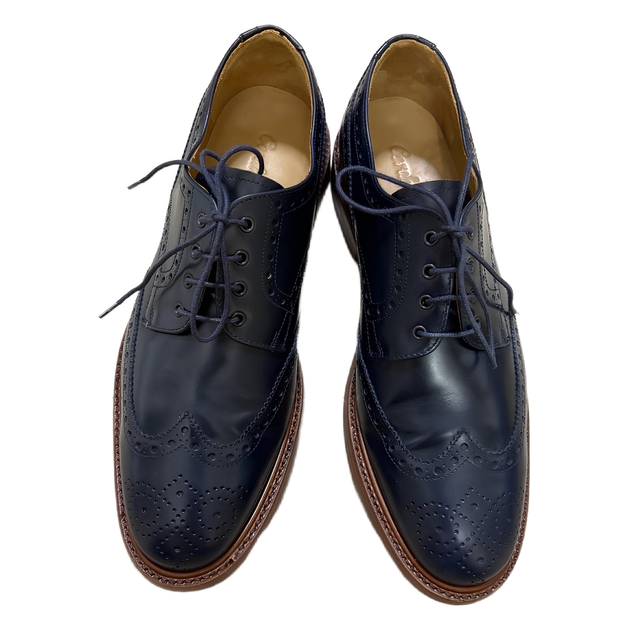 Cordwainer Dark Blue leather shoes