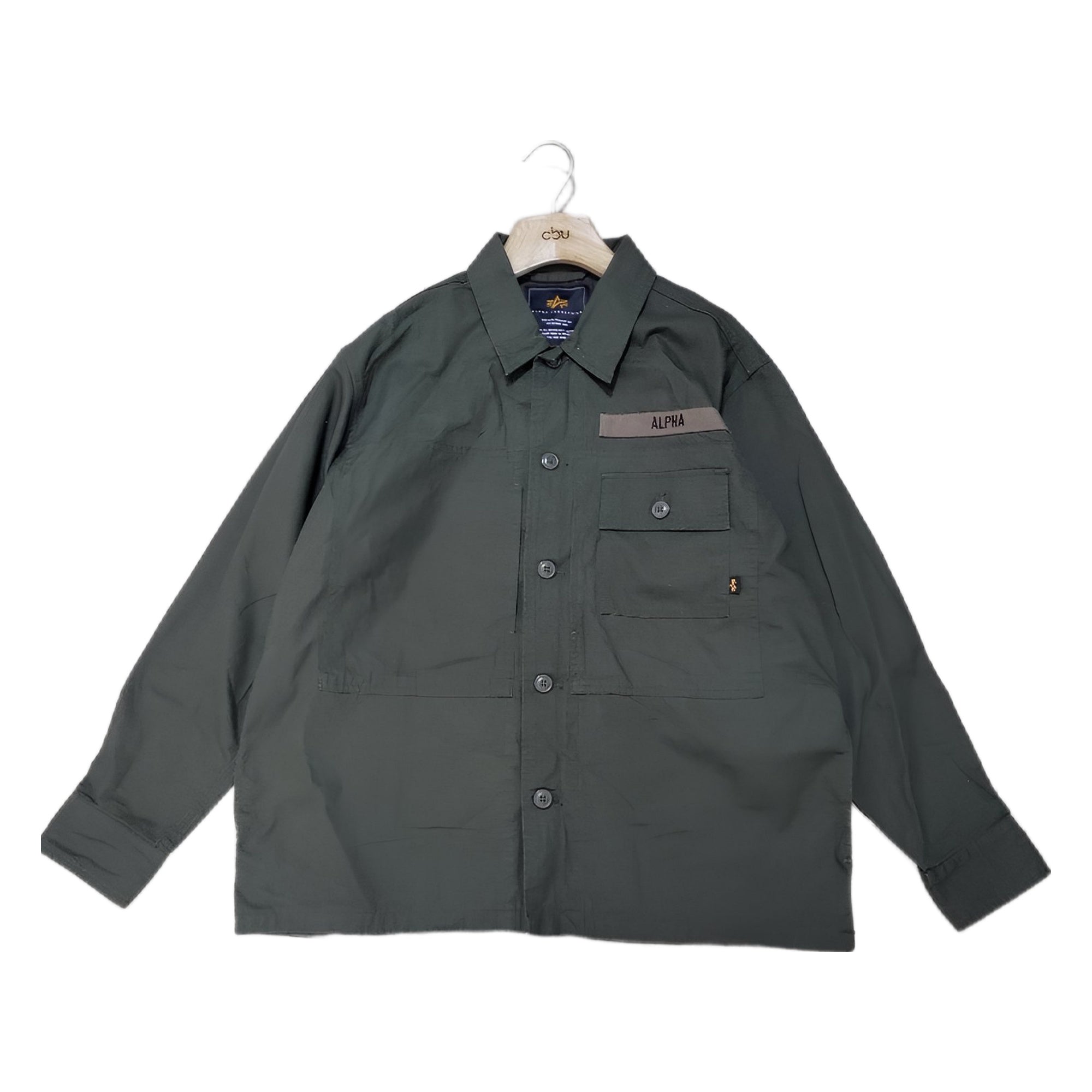 Alpha Industries Military Green shirt Jacket