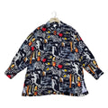 Issey Miyake oversized rayon shirt