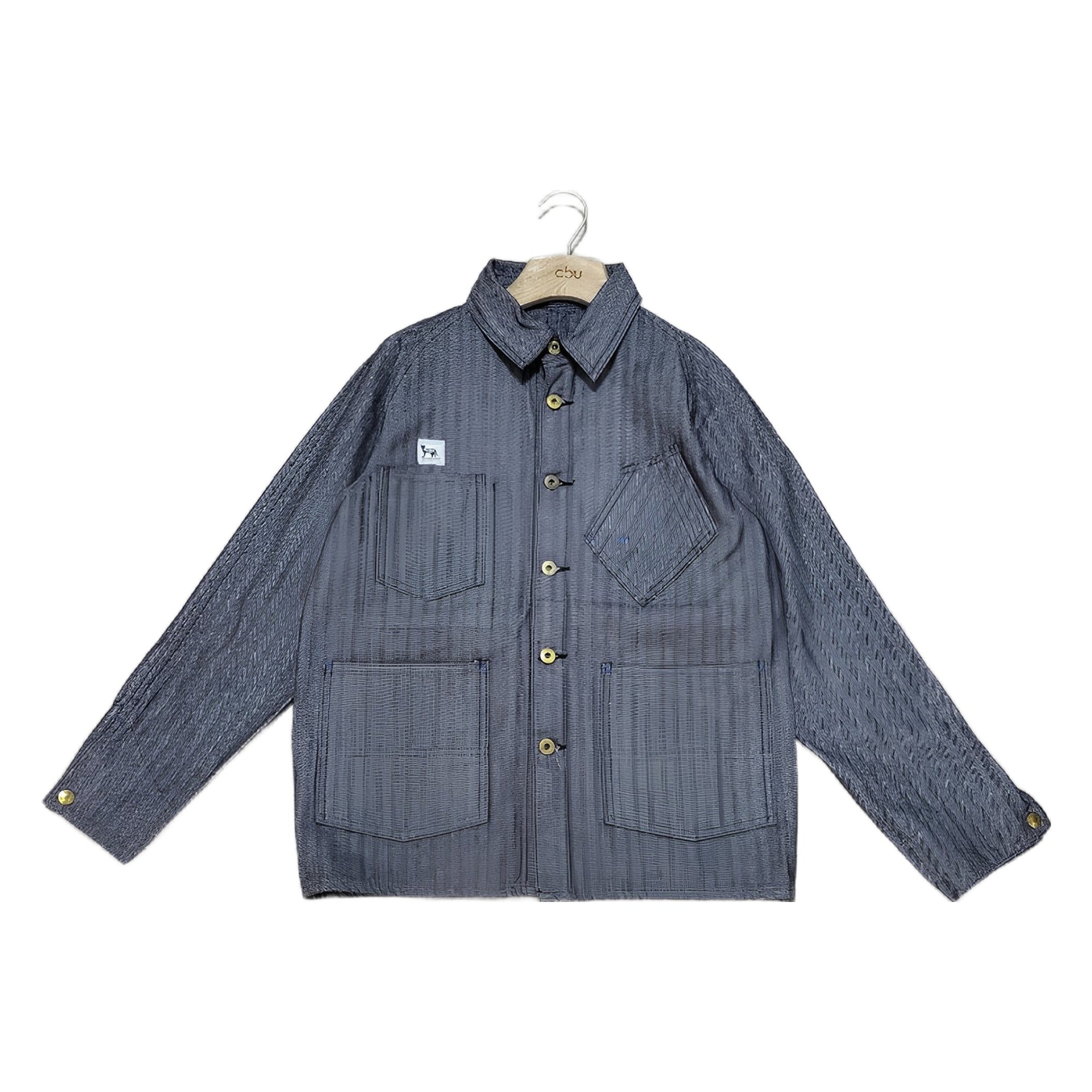 TCB Black Cat Chore herringbone jacket