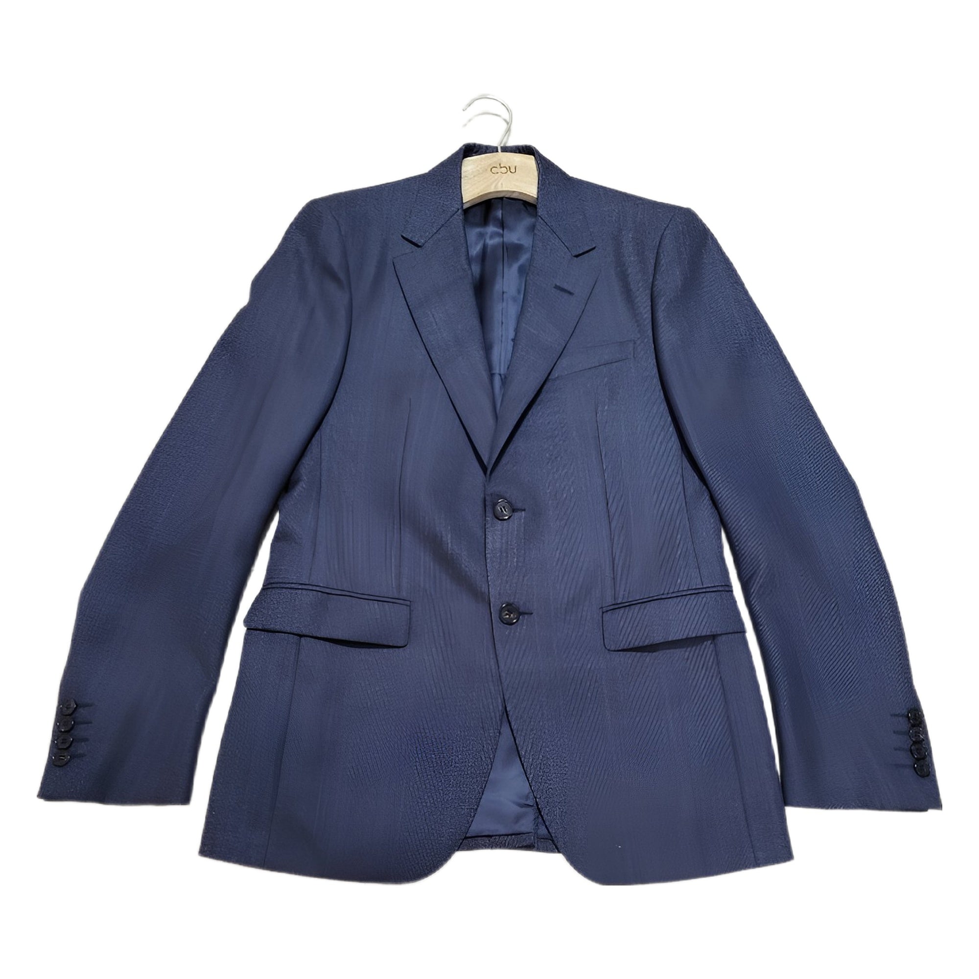 Lanvin Wool Grey Blue suit