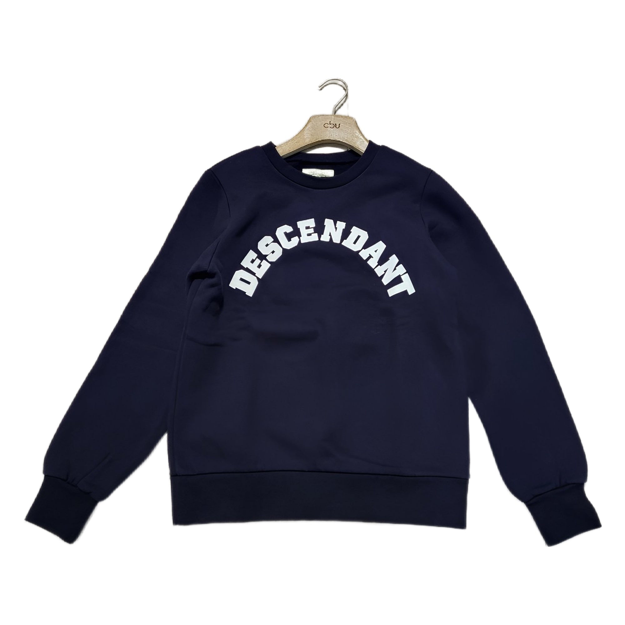 Descendant navy logo sweater