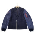 Undercover Bomber wool MA-1 sleeves jacket