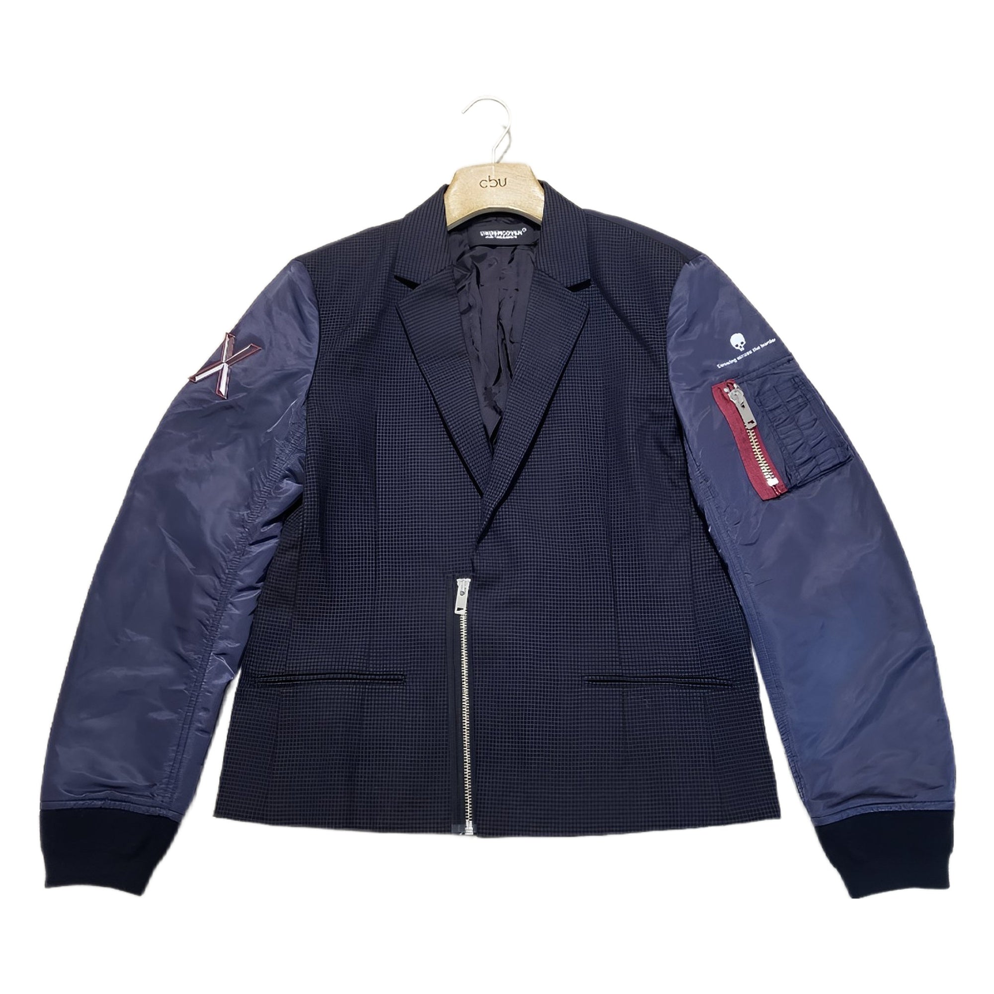Undercover Bomber wool MA-1 sleeves jacket