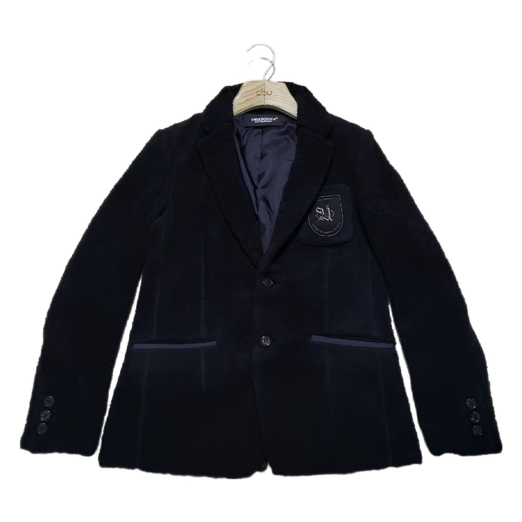 Undercover navy fleeze jacket