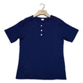 Warehouse indigo Henley tee