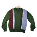 Arnold palmer 70s geometry pattern wool knitwear