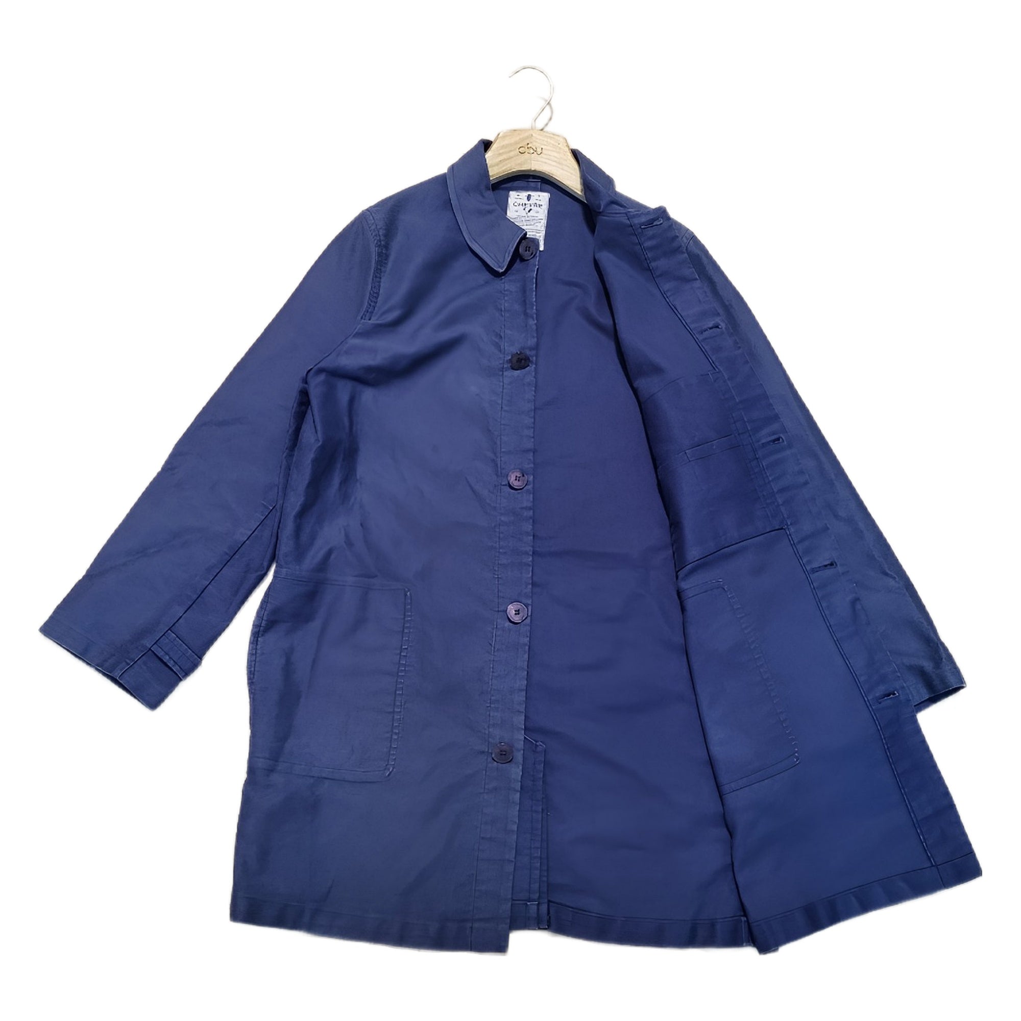 Chevre indigo coat