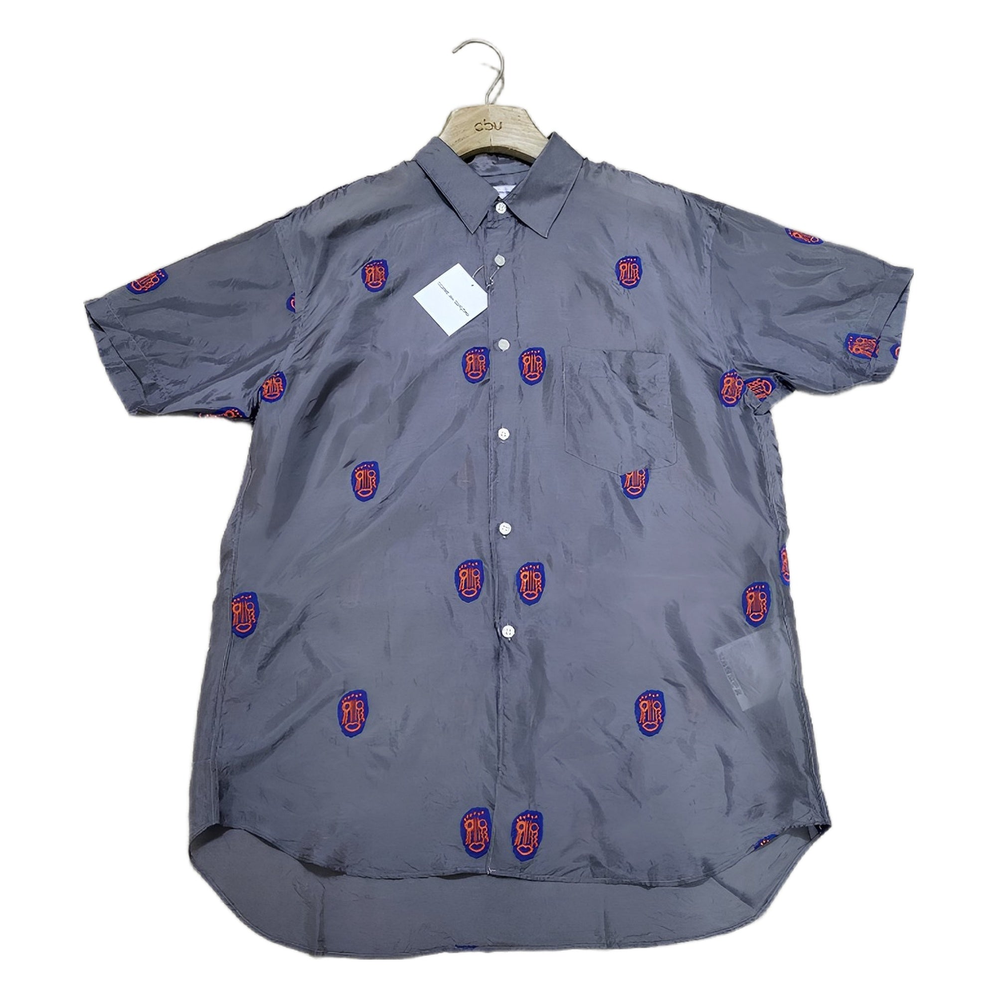 Comme des Garcons Shirt embroidered sily shirt