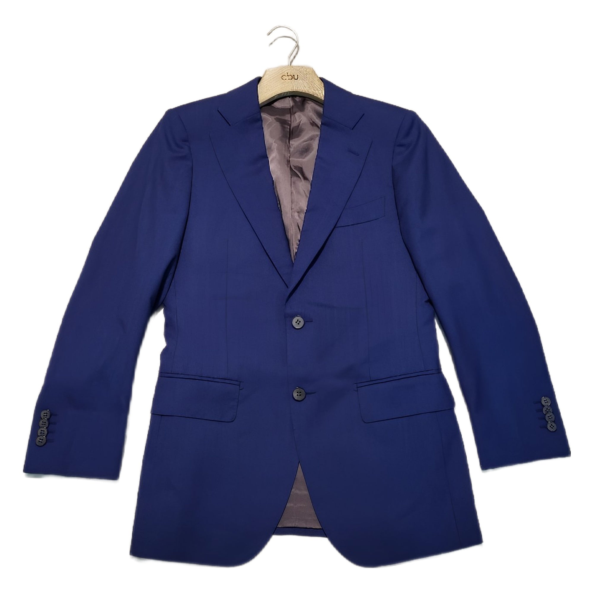 Suitsupply Lazio single breasted slim cut wool blazer