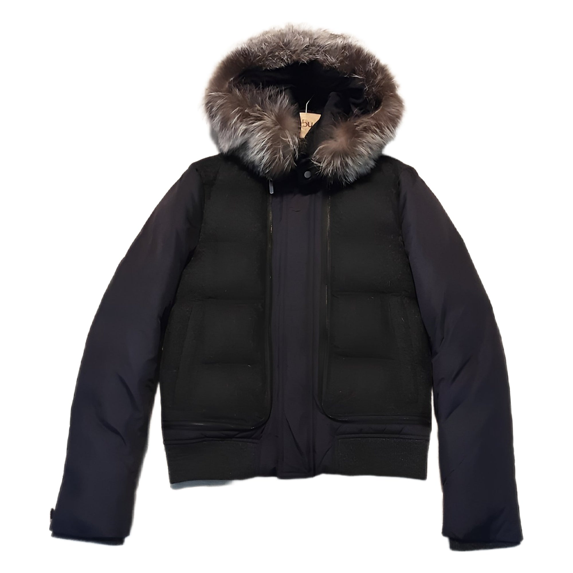 Wooyoungmi silver fox fur jacket