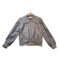 Maison Margiela leather bomber jacket