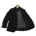 Fay blue velvet single breasted two in one jacket