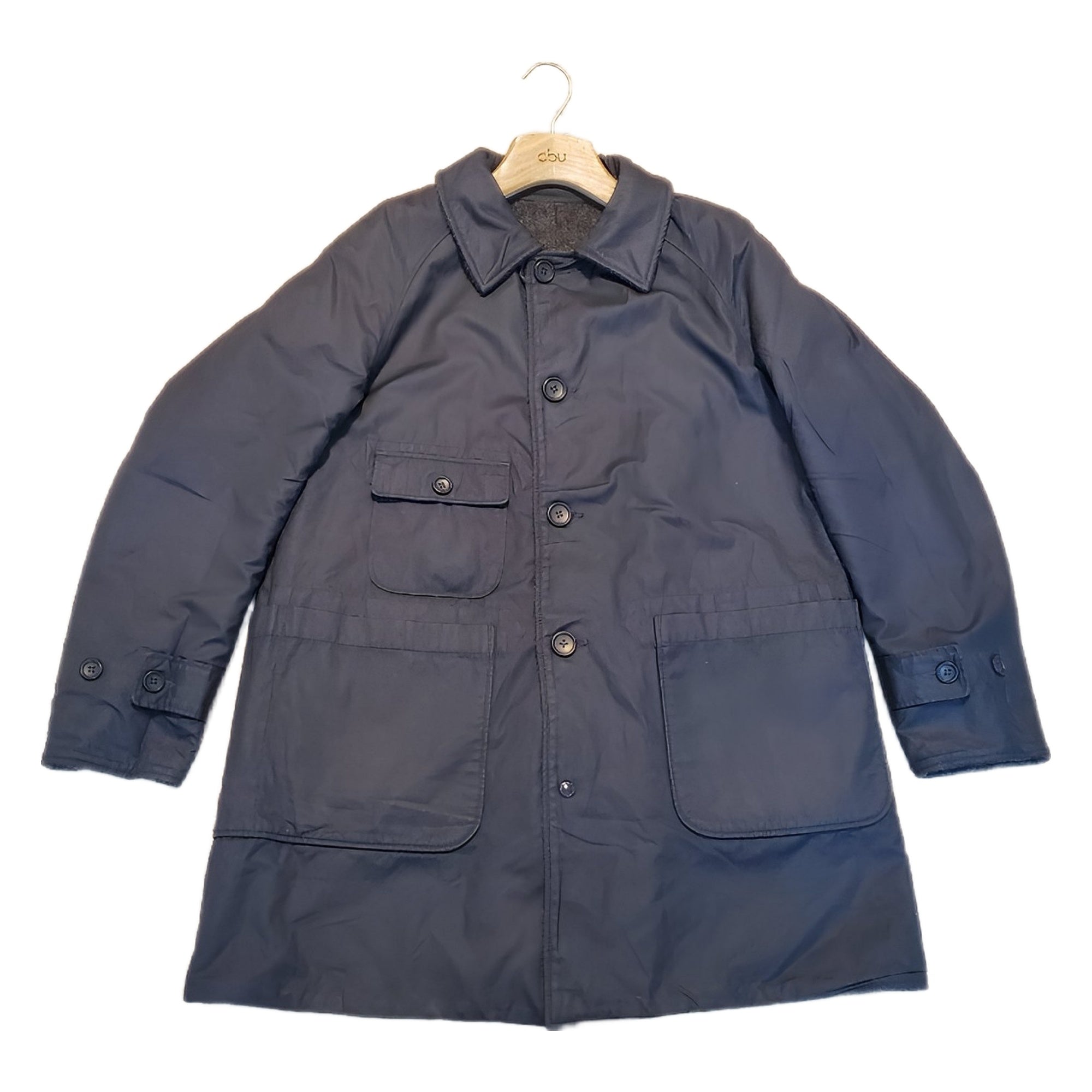 Engineered Garments wool and nylon coat