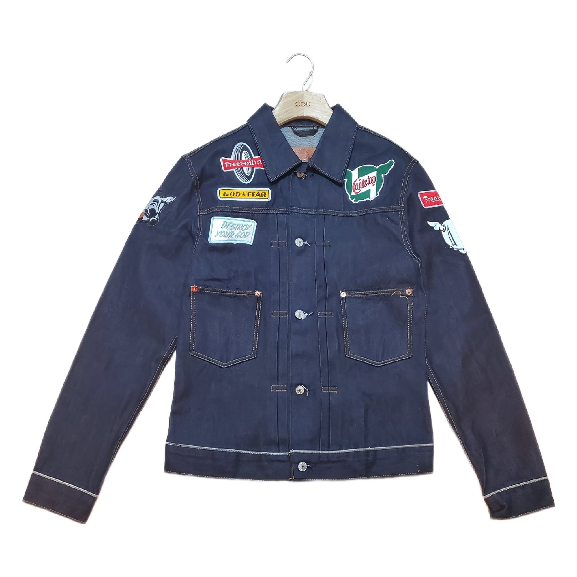 D*Face x Rvisu limited edition dnim jacket