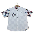 Splendid Satisfaction patchwork shirt
