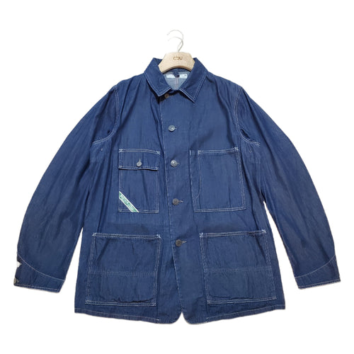 Bartack overall denim jacket