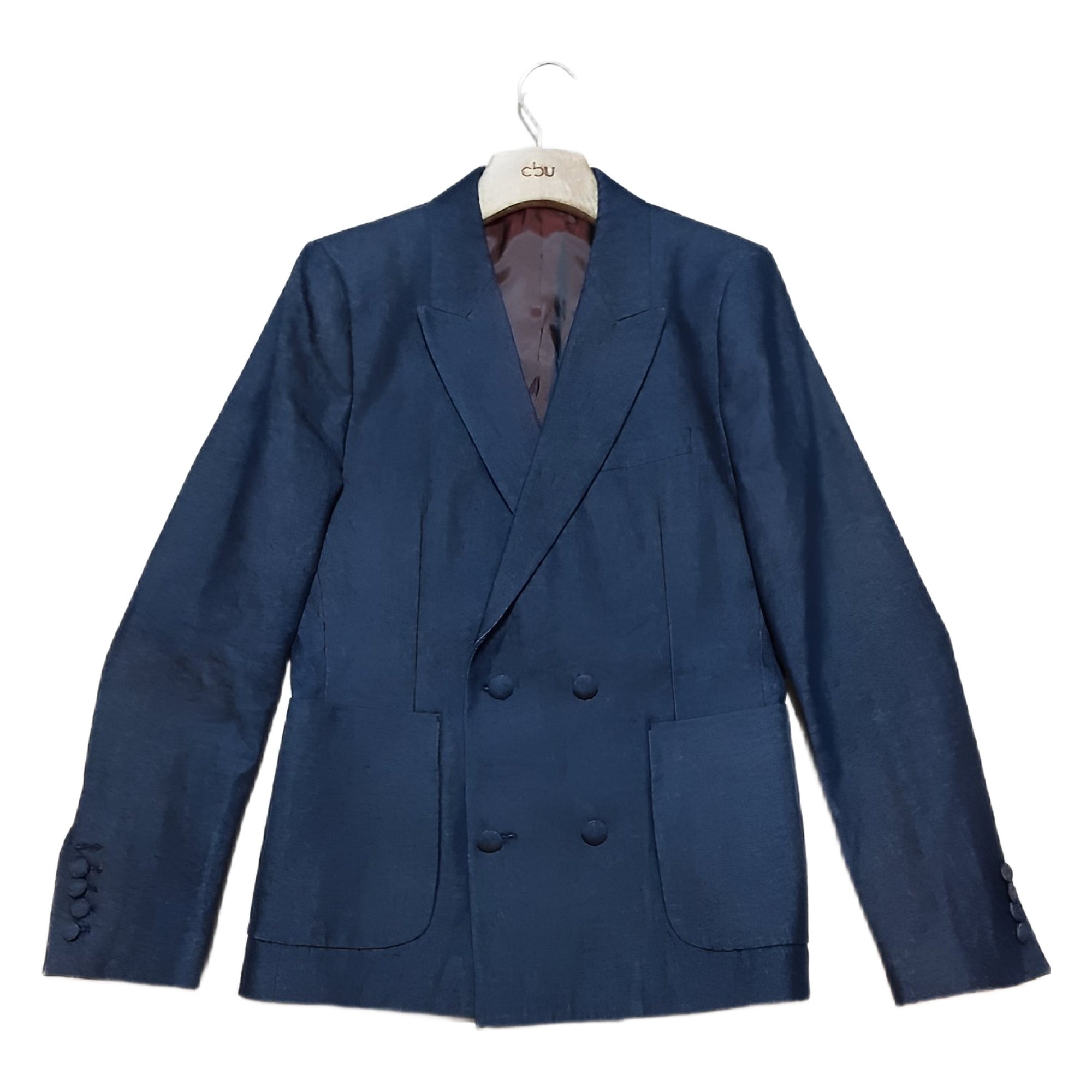 Initial Denim blazer