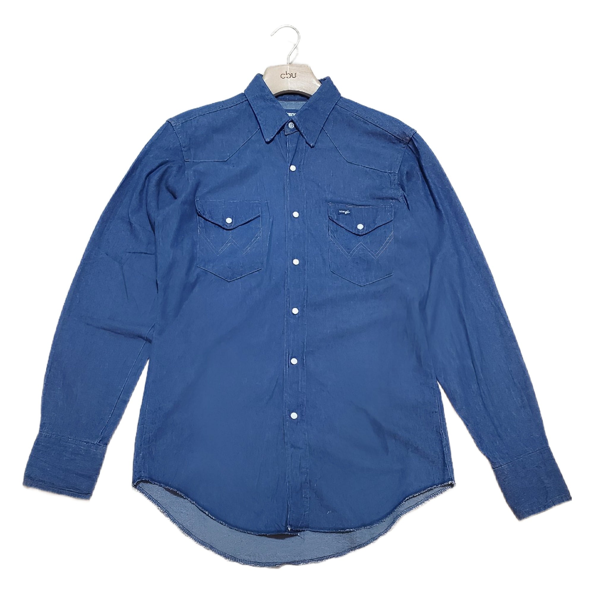 Wrangler vintage long sleeve denim shirt