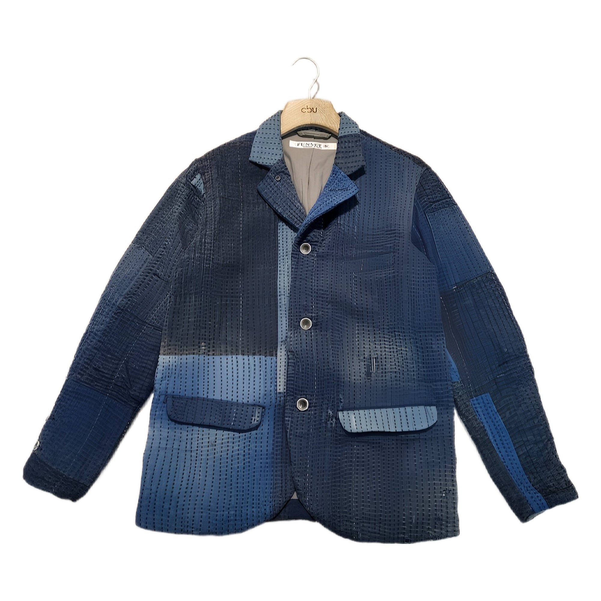 Funset of Art indigo Ranru Sashiko Poblo jacket