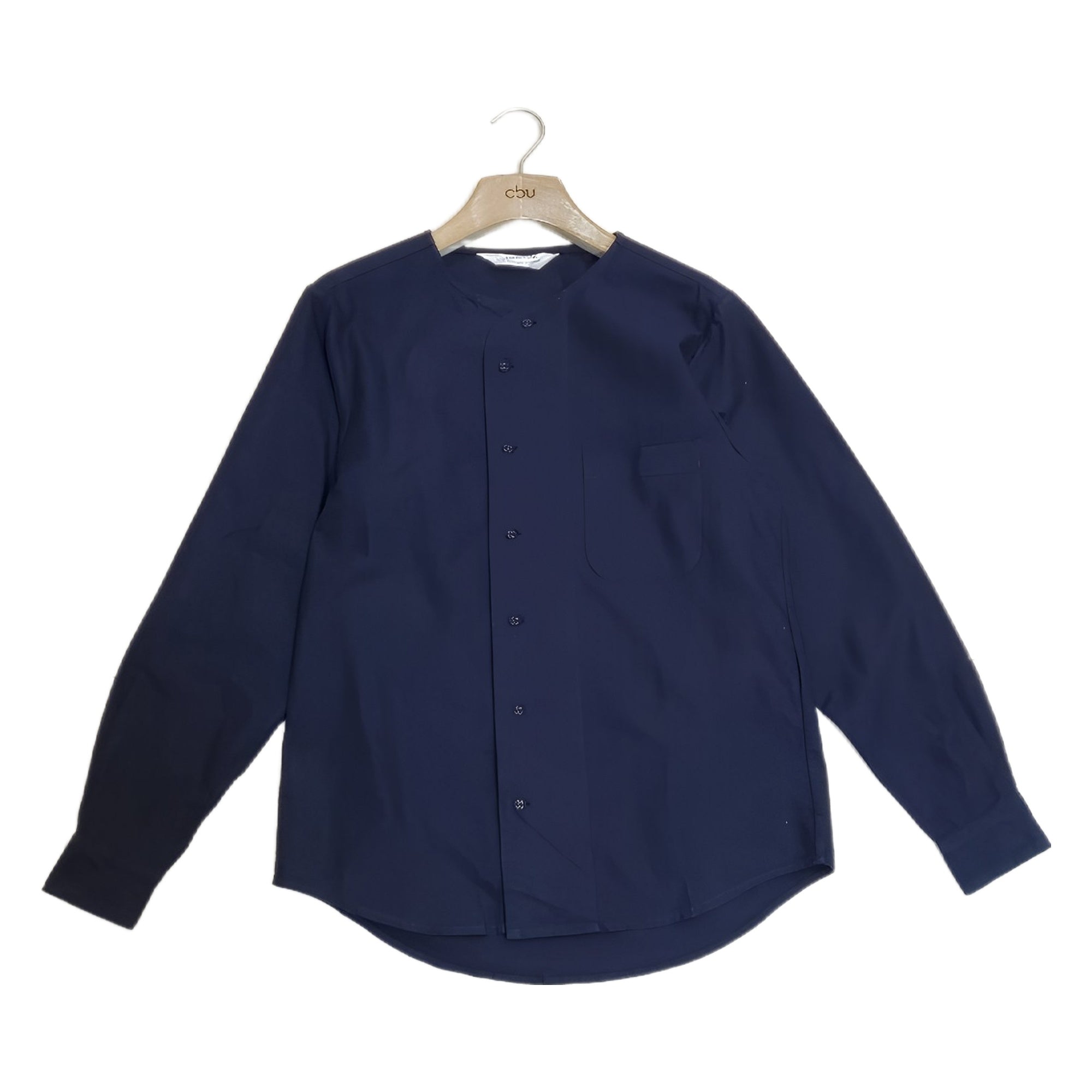 Roundabout collarless shirt