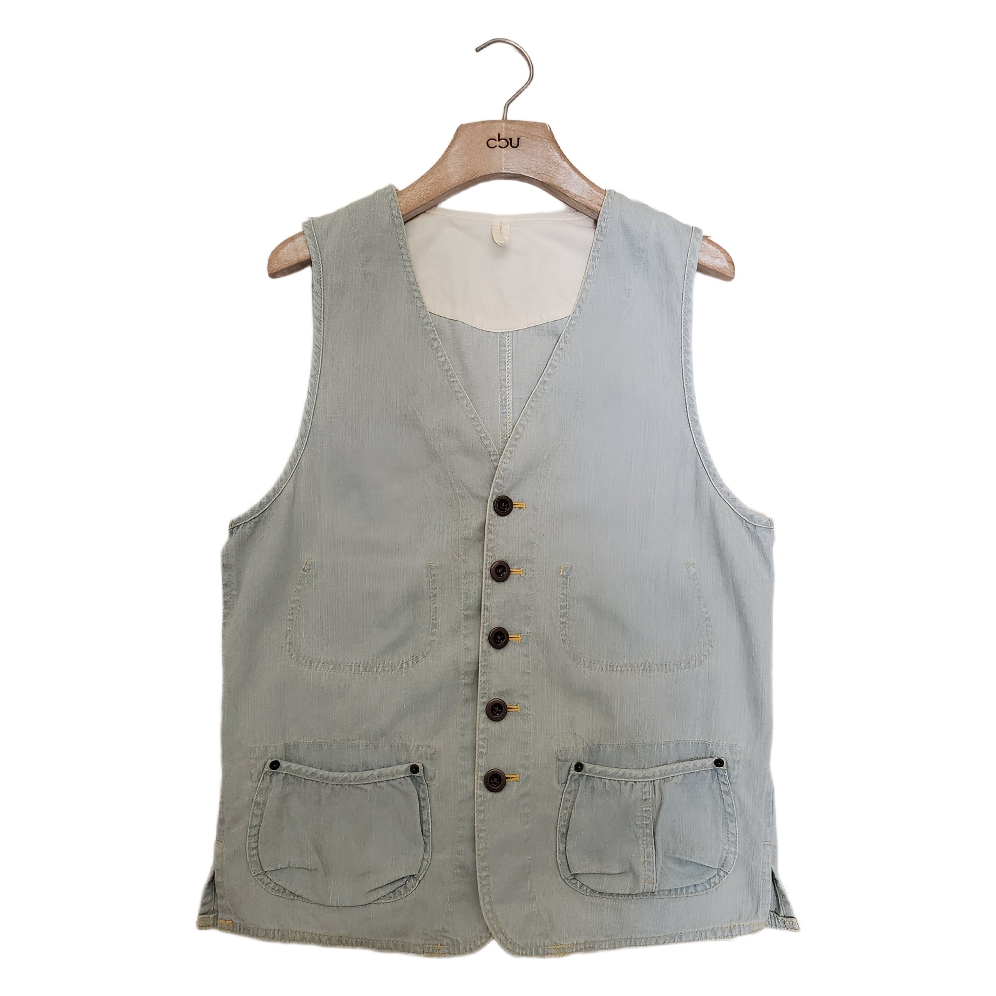 Topvalu vintage denim vest