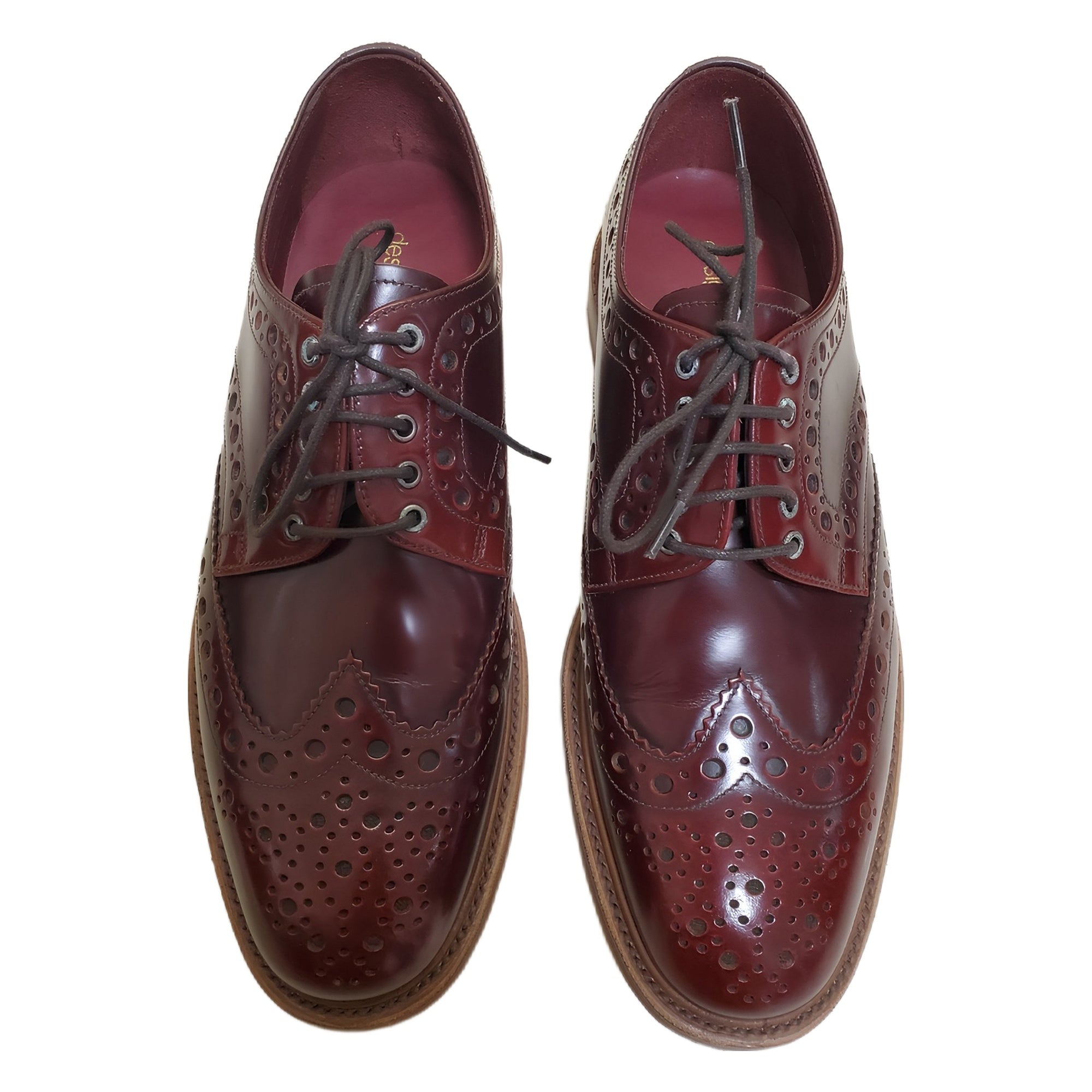 Design Loake dawson burgundy shoes