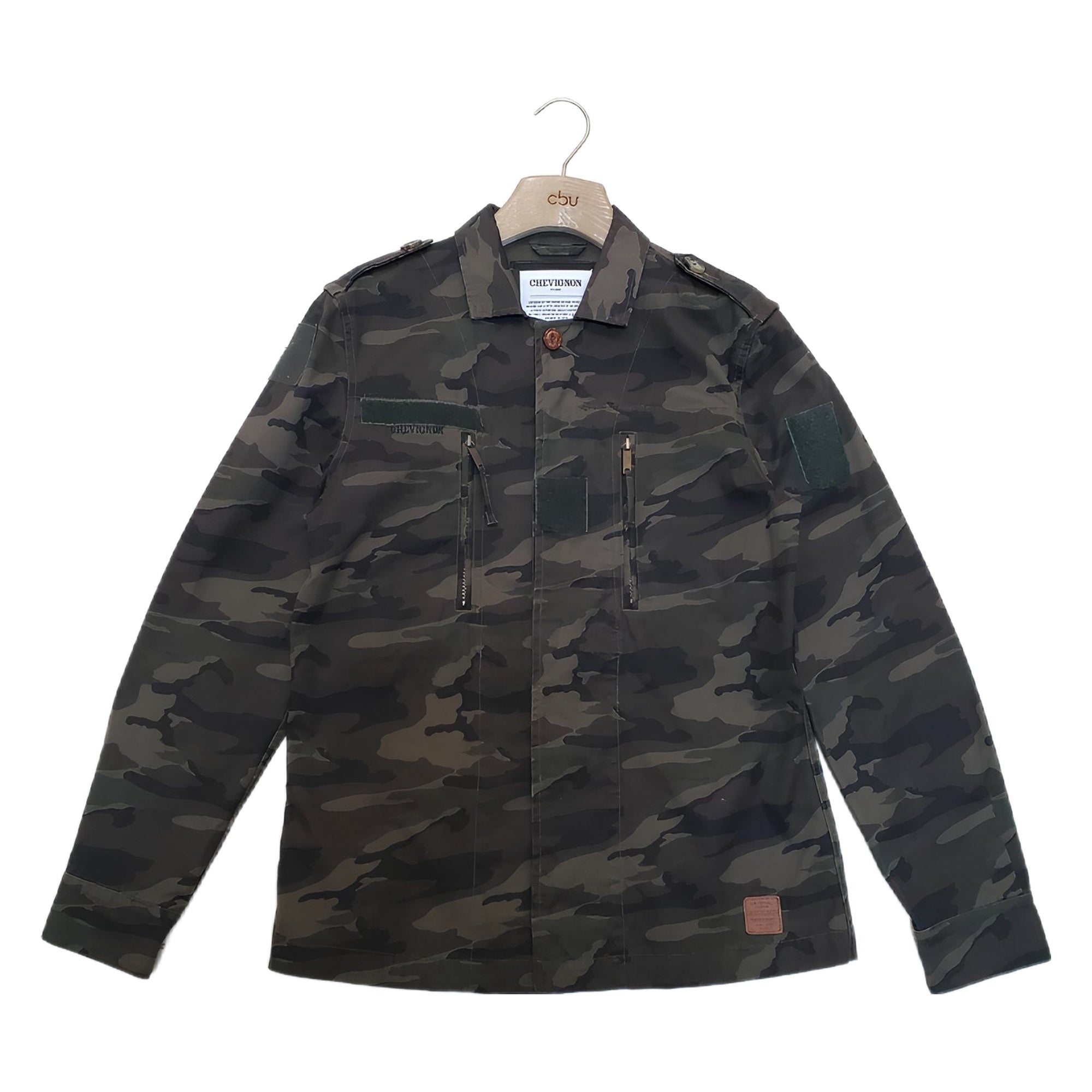 Chevignon camo military jacket
