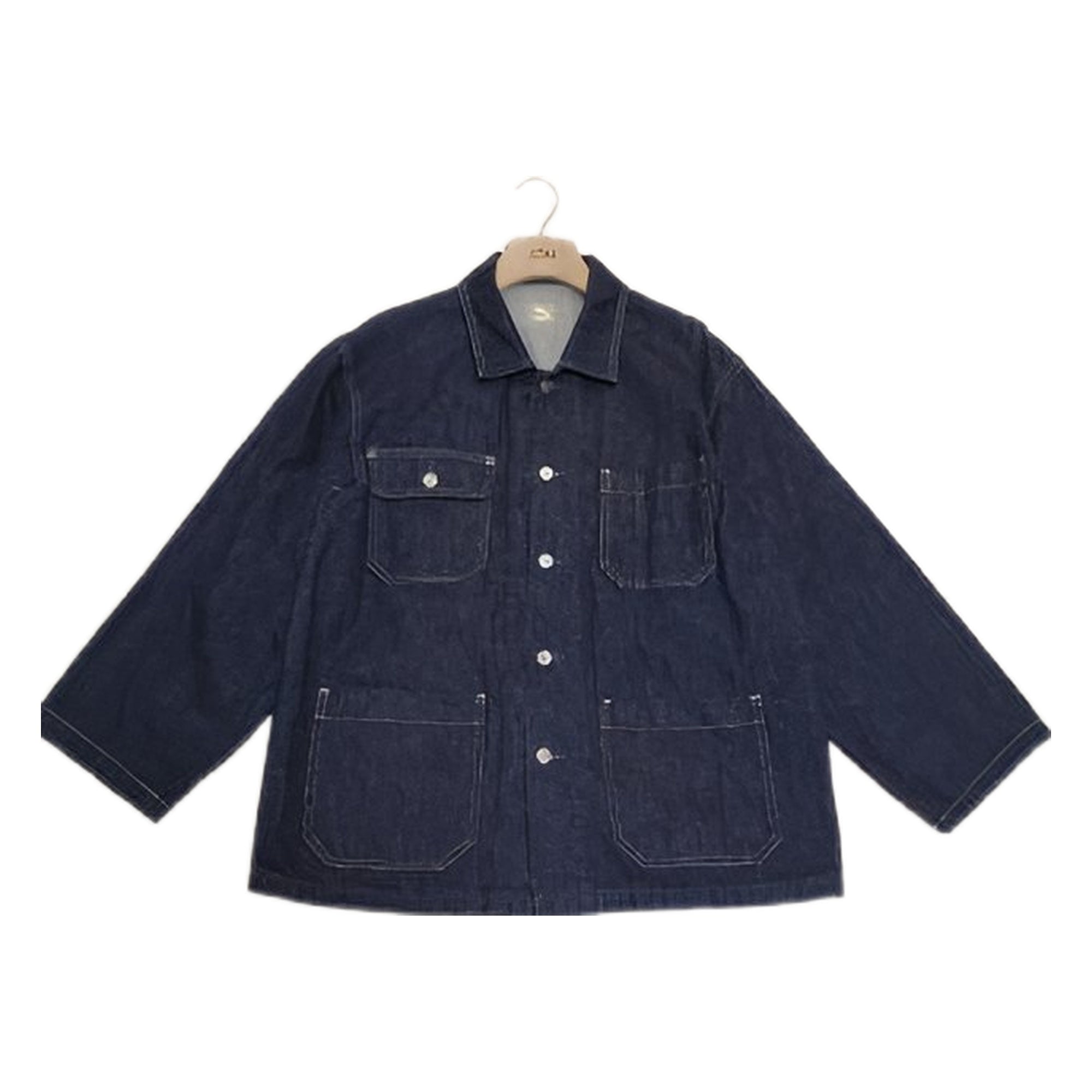 Vintage denim coverall jacket