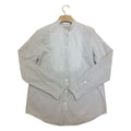 Burberry collarless shirt