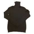 Tricot Wim Neels dark brown wool sweater