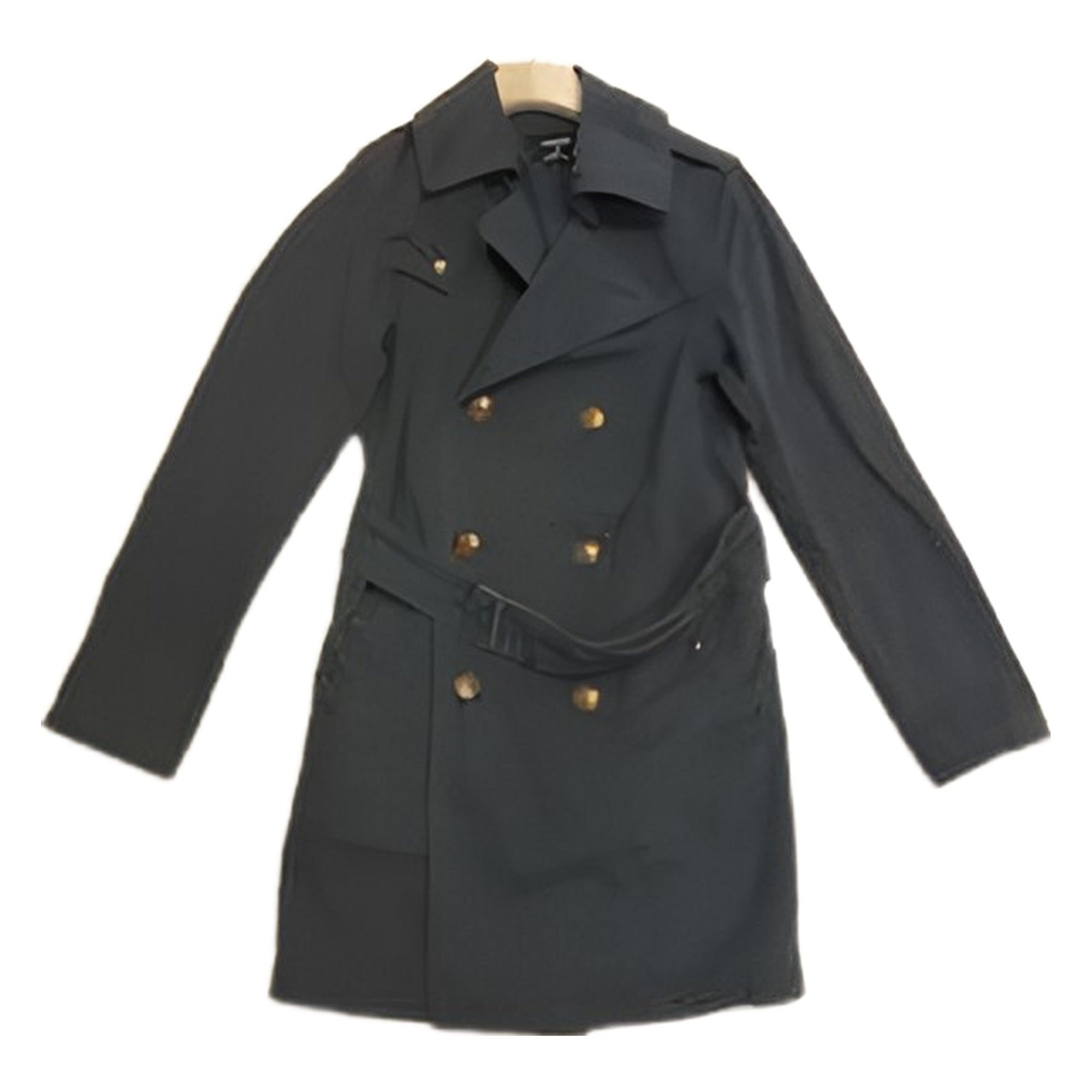 Cabane de Zucca grey trench coat